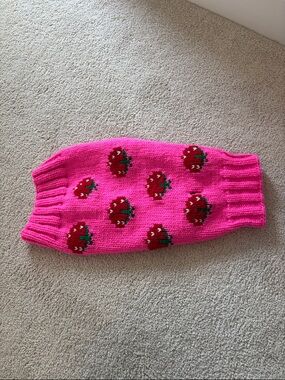 Crotchet Dog Sweater